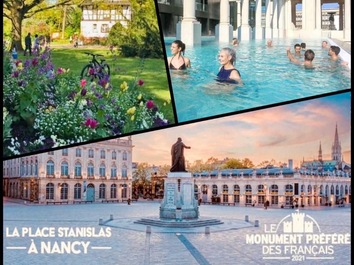 Proche Nancy Centre, A Quelques Pas Des Thermes Et Du Campus Artem, Appartement Calme Avec Parking Gratuit Exterior photo