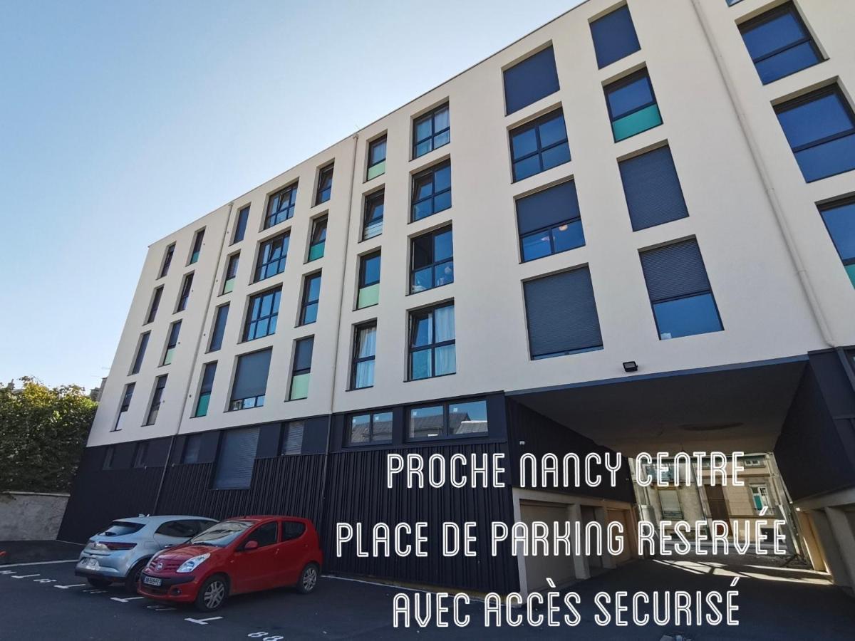 Proche Nancy Centre, A Quelques Pas Des Thermes Et Du Campus Artem, Appartement Calme Avec Parking Gratuit Exterior photo